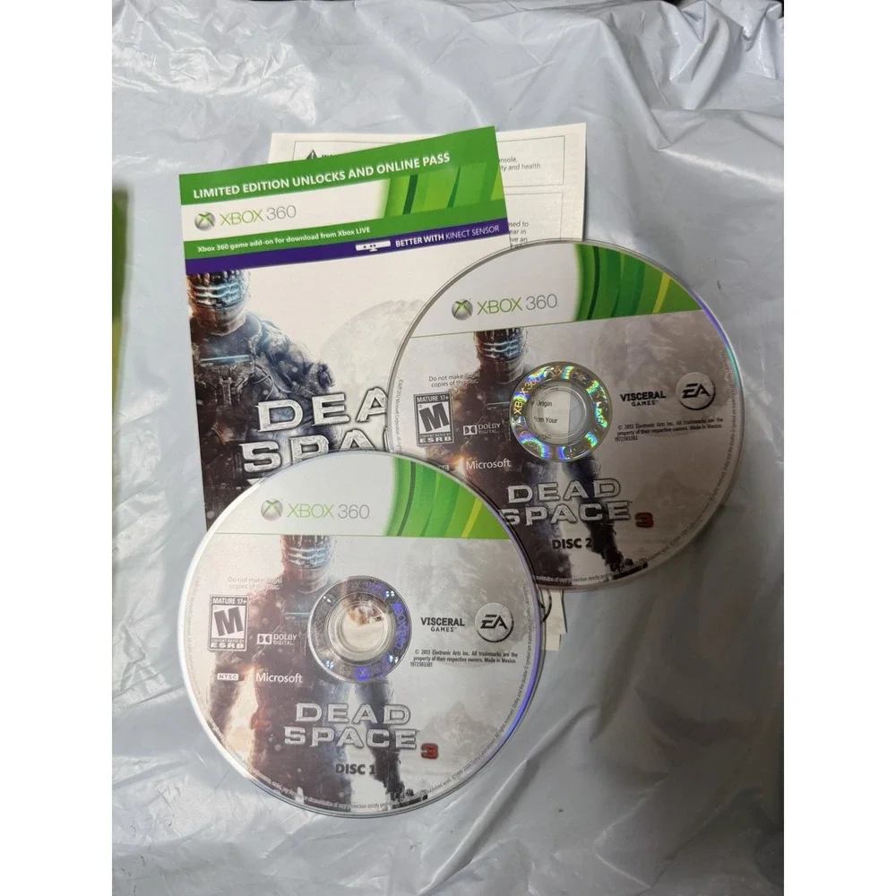 Dead Space 3 Limited Edition Xbox 360 2-Disc‎ Set Sci-Fi Horror Game